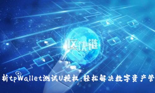 全面解析tpWallet测试U授权：轻松解决数字资产管理问题
