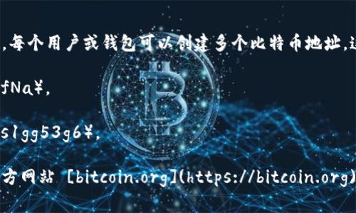 比特币的官方地址并不是一个单一的地址，而是由参与比特币网络的用户生成的。每个用户或钱包可以创建多个比特币地址，这些地址是由公钥生成的哈希值，通常以数字