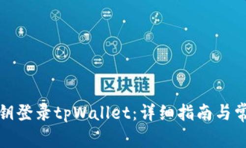 如何使用私钥登录tpWallet：详细指南与常见问题解答
